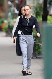 Lily Rose Depp - Out in NYC