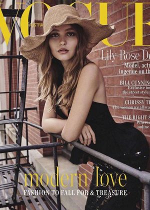 Lily Rose Depp - Vogue Australia Magazine Cover (February 2019)