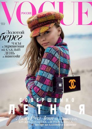 Lily Rose Depp - Vogue Russia Cover (July 2018)