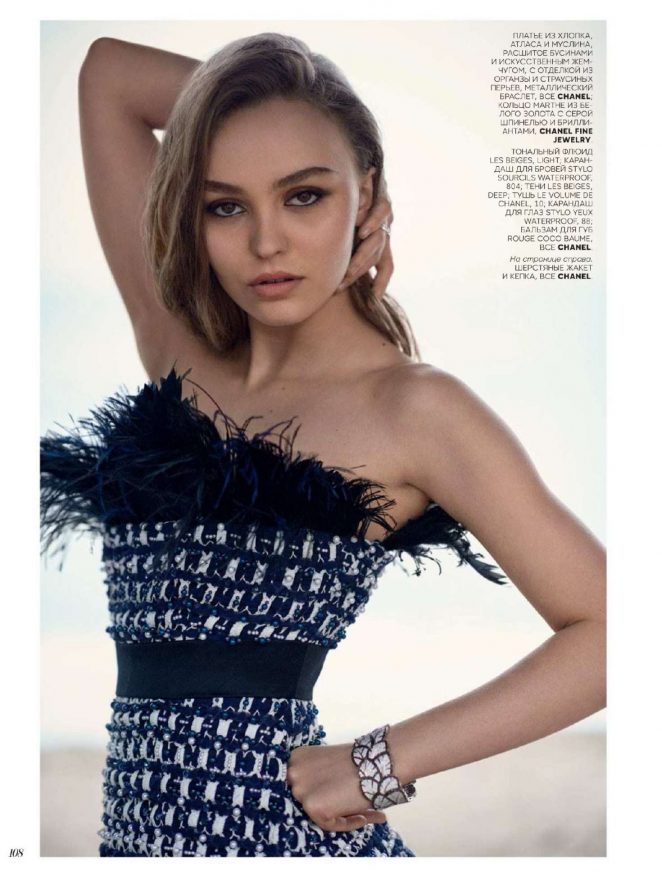 Lily Rose Depp - Vogue Russia Magazine (July 2018)