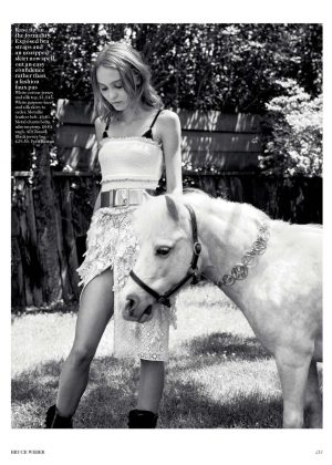 Lily Rose Depp - Vogue UK Magazine (December 2016)