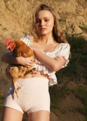 Lily Rose Depp - Walker Bunting Photoshoot 2018