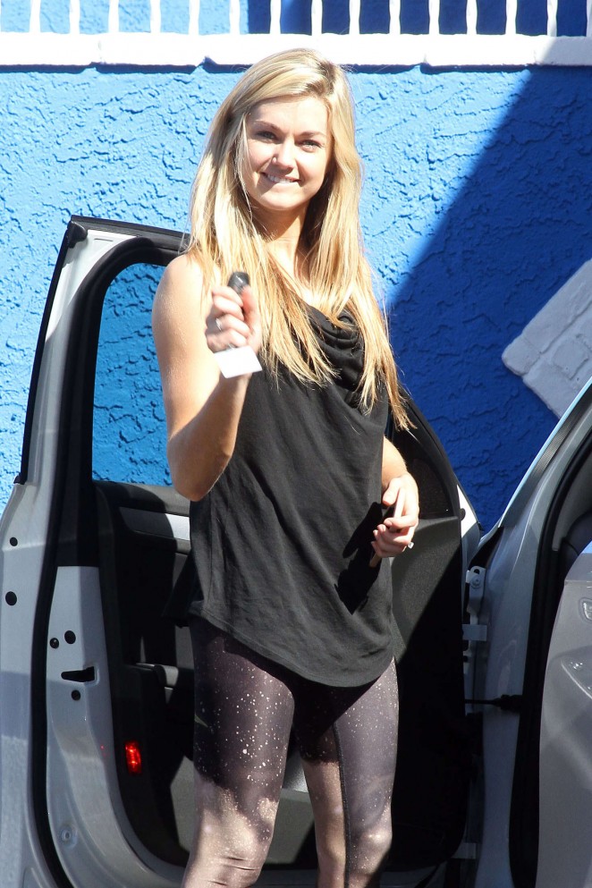 Lindsay Arnold at 'Dancing with the Stars' studio in Hollywood