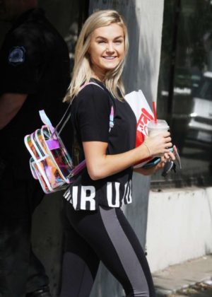 Lindsay Arnold in Tights Out in Los Angeles