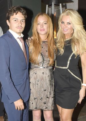 Lindsay Lohan at Hoft Golan's Birthday Party in London