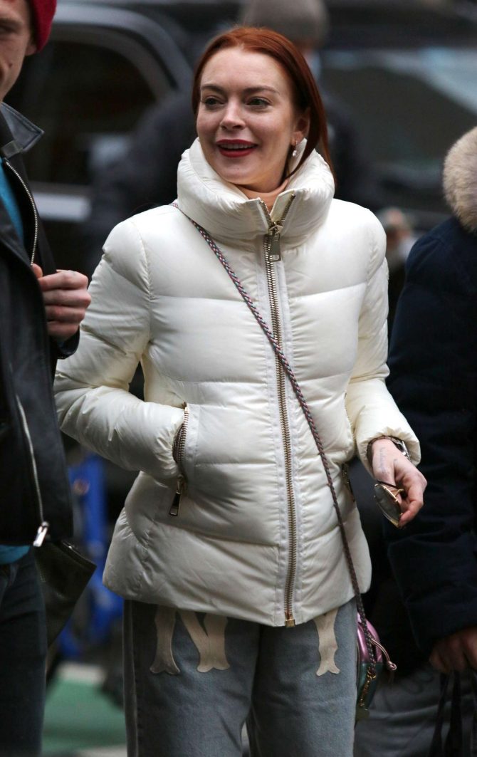 Lindsay Lohan - Out in New York City