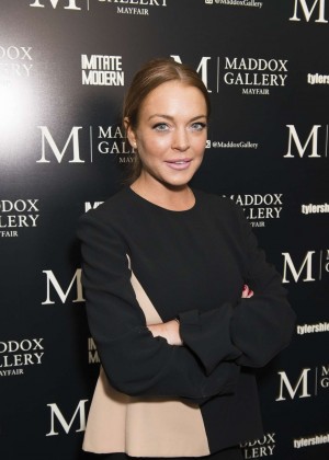 Lindsay Lohan - Tyler Shield's Decadence Opening Night in London