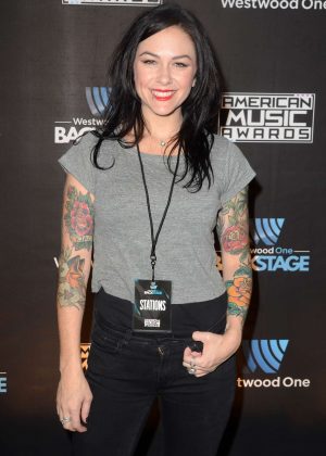 Lindsey Armstrong - Westwood One Backstage at the American Music Awards in LA