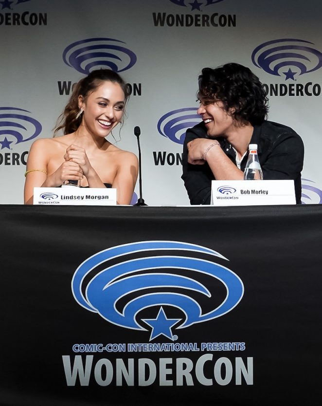 Lindsey Morgan - 'The 100' Panel at WonderCon 2018 in Anaheim