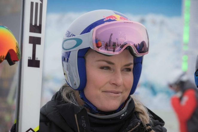 Lindsey Vonn - 2017 Audi FIS Alpine Ski World Cup - Women's Combined in St.Moritz