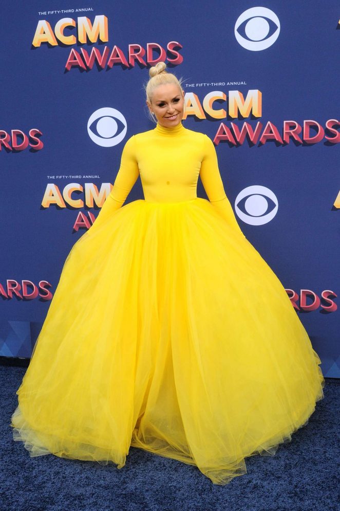 Lindsey Vonn - 2018 Academy of Country Music Awards in Las Vegas