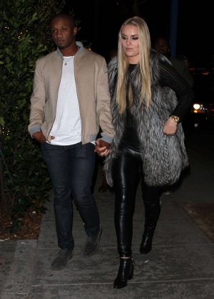 Lindsey Vonn and Kenan Smith head to the Delilah club in LA
