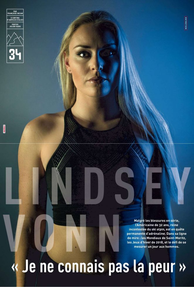 Lindsey Vonn - L'equipe Magazine (February 2017)