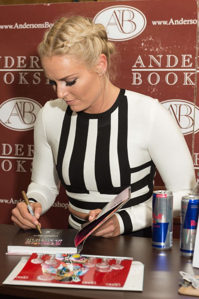 Lindsey Vonn - 'Strong Is the New Beautiful' Book Signing in Illinois