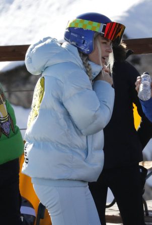 Lindsey Vonn - With boyfriend Diego Osorio seen at the Baqueira Beret ski resort