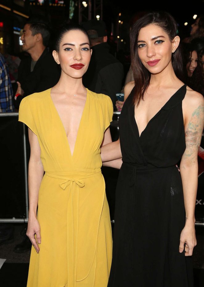 Lisa and Jessica Origliasso - 'xXx: Return of Xander Cage' Premiere in Los Angeles