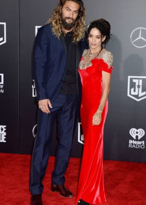 Lisa Bonet and Jason Momoa - 'Justice League' Premiere in LA