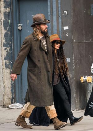 Lisa Bonet and Jason Momoa out in NYC