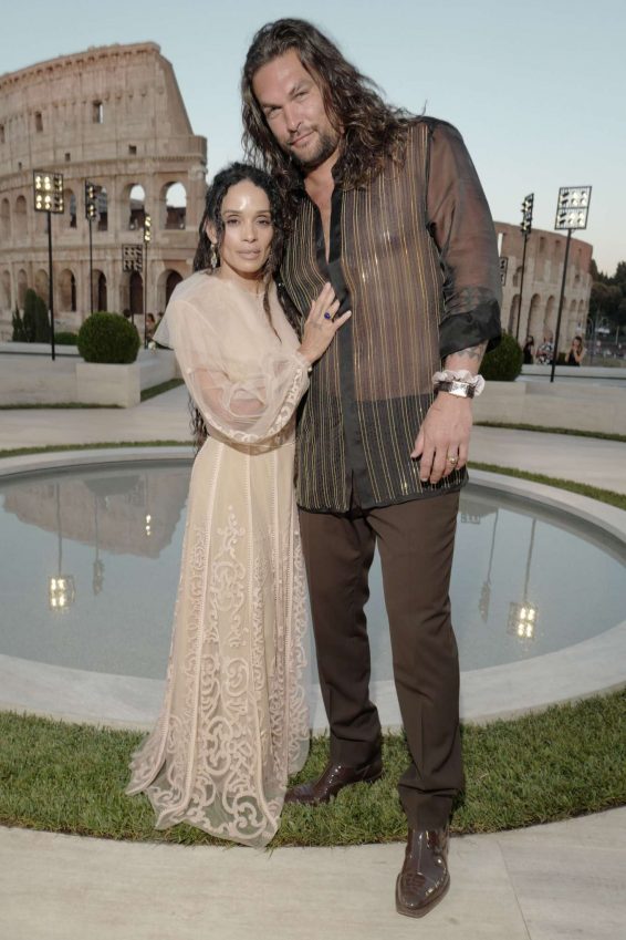 Lisa Bonet - Cocktail and Fendi Couture Fall Winter 2019-2020 in Rome