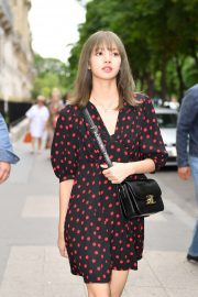Lisa - Leaving Celine Boutique in Paris