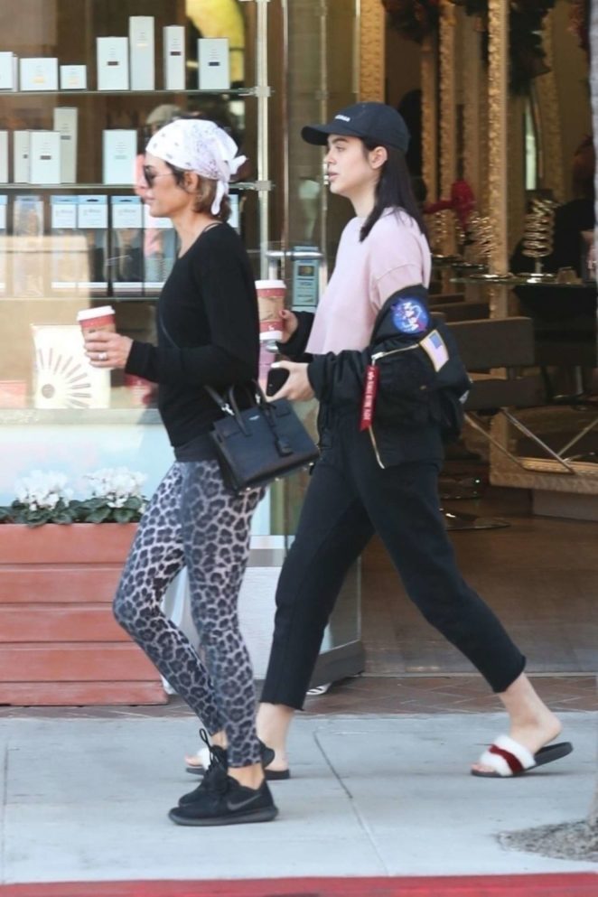 Lisa Rinna and Amelia Hamlin - Out for coffee in Beverly Hills