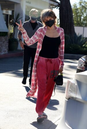 Lisa Rinna - Goes out for a lunch with her husband Harry Hamlin in Bel Air