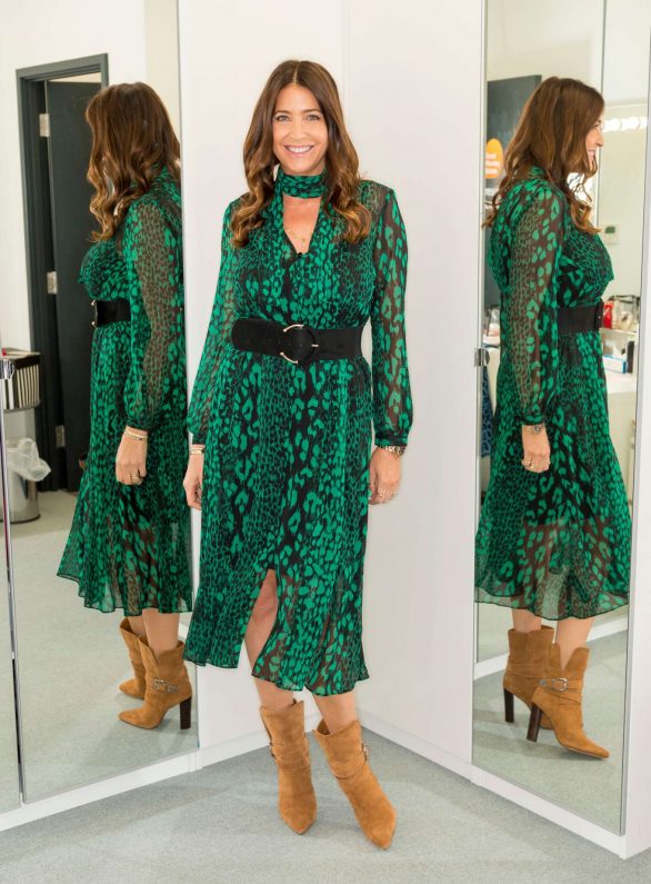 Lisa Snowdon - On 'This Morning' TV Show in London