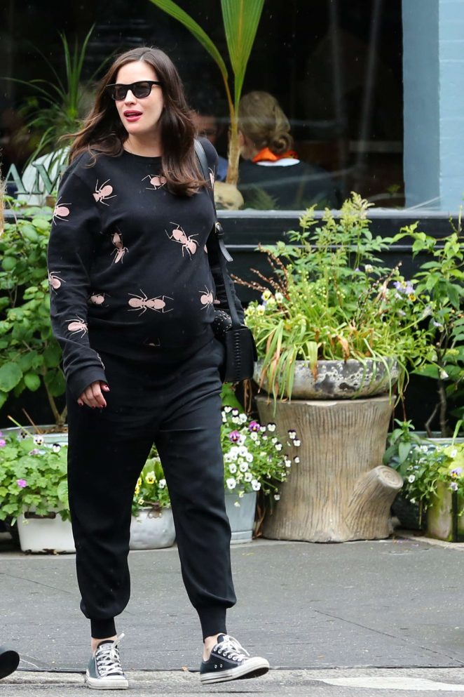 Liv Tyler - Heads to lunch in NYC