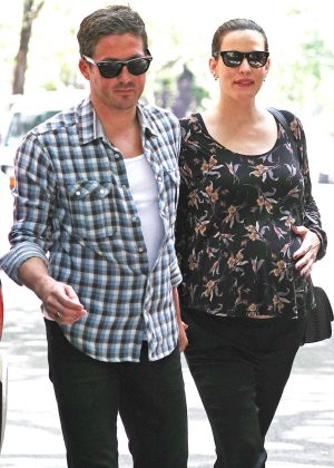 Liv Tyler with husband out in New York