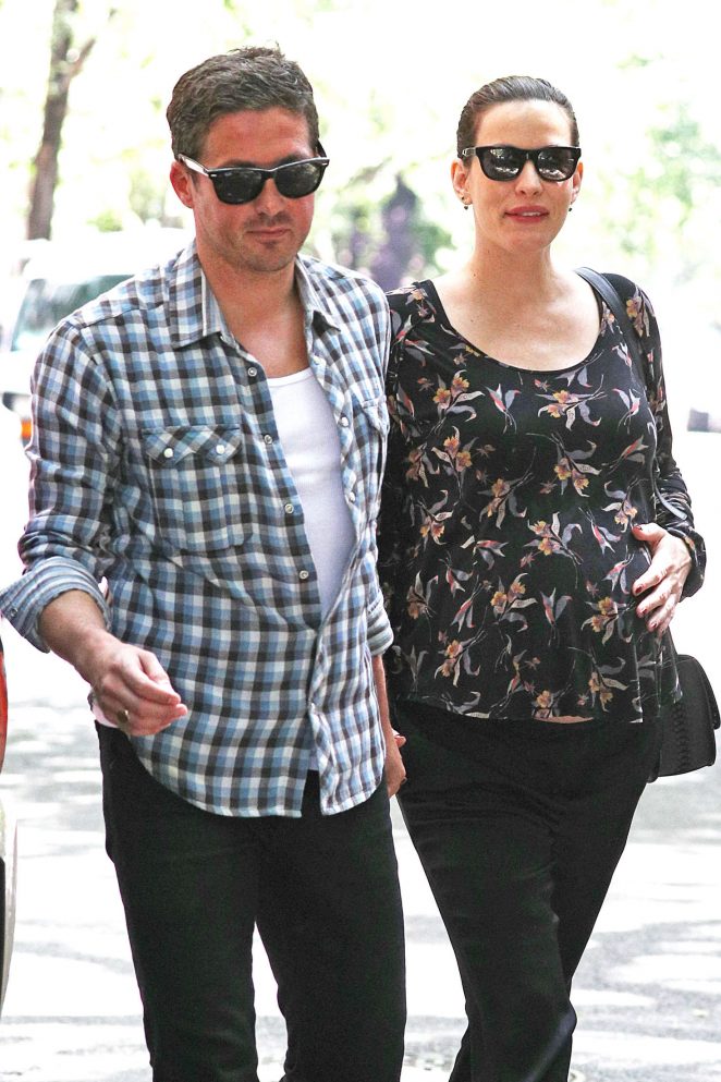 Liv Tyler with husband out in New York