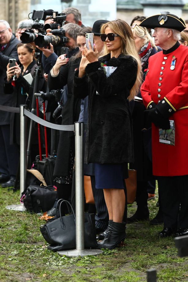 Lizzie Cindy - Seen at 2023 Field of Remembrance at Westminster Abbey