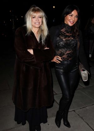 Lizzie Cundy and Jo Wood at #Megsmenopause launch party in London