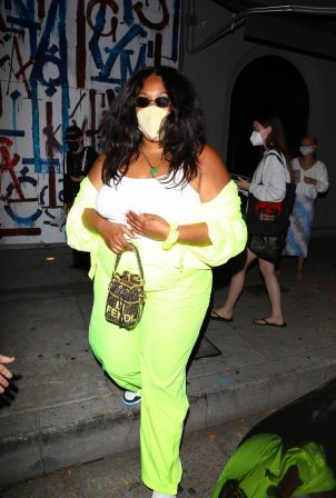 Lizzo - Seen at Craig's in West Hollywood
