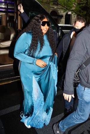 Lizzo - Seen while Arrives in New York
