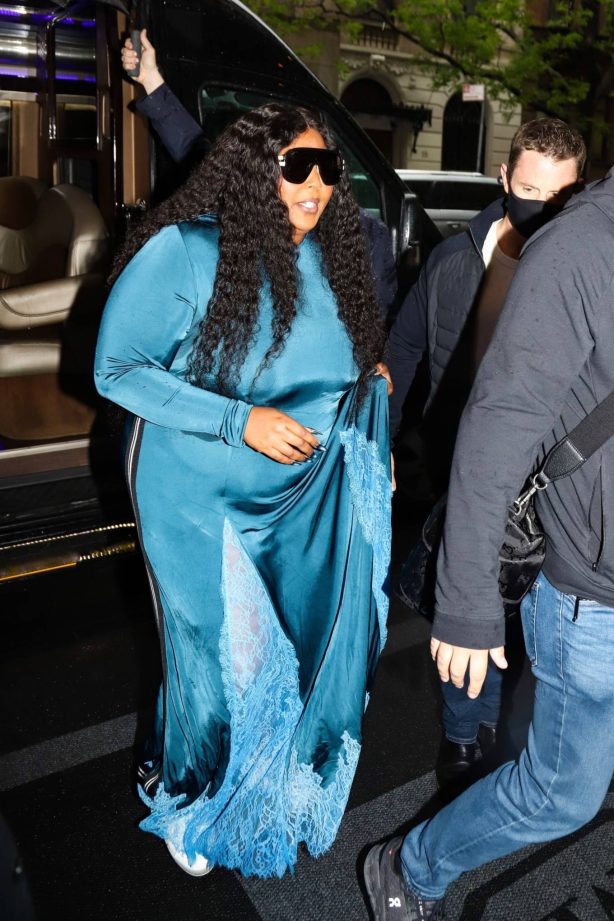 Lizzo - Seen while Arrives in New York