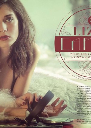 Lizzy Caplan - Playboy Magazine (July/August 2015)