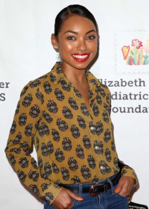Logan Browning - 2017 A Time For Heroes Family Festival in Culver City