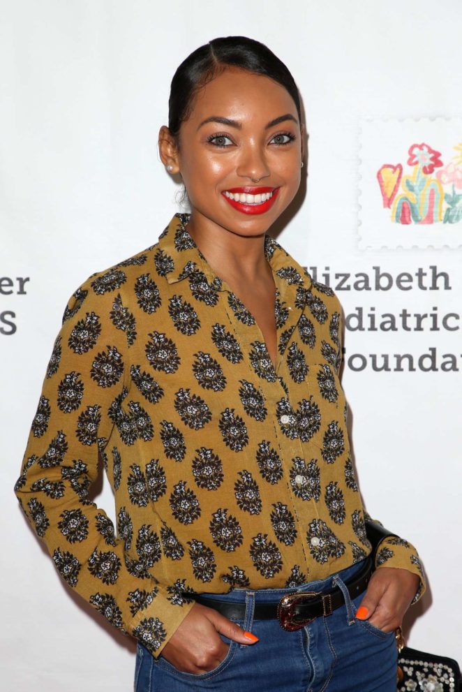 Logan Browning - 2017 A Time For Heroes Family Festival in Culver City