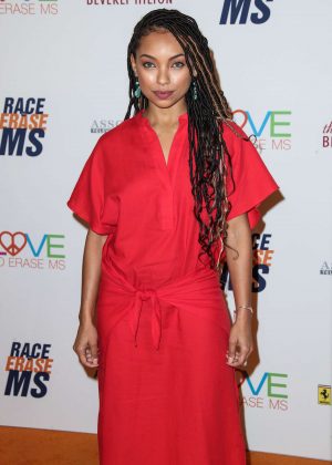 Logan Browning - 2018 Race to Erase MS Gala in Los Angeles