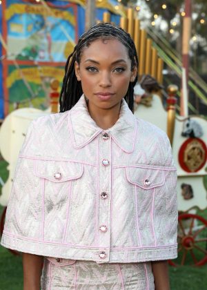 Logan Browning - Moschino Show SS 2019 Menswear and Women's Resort Collection in LA