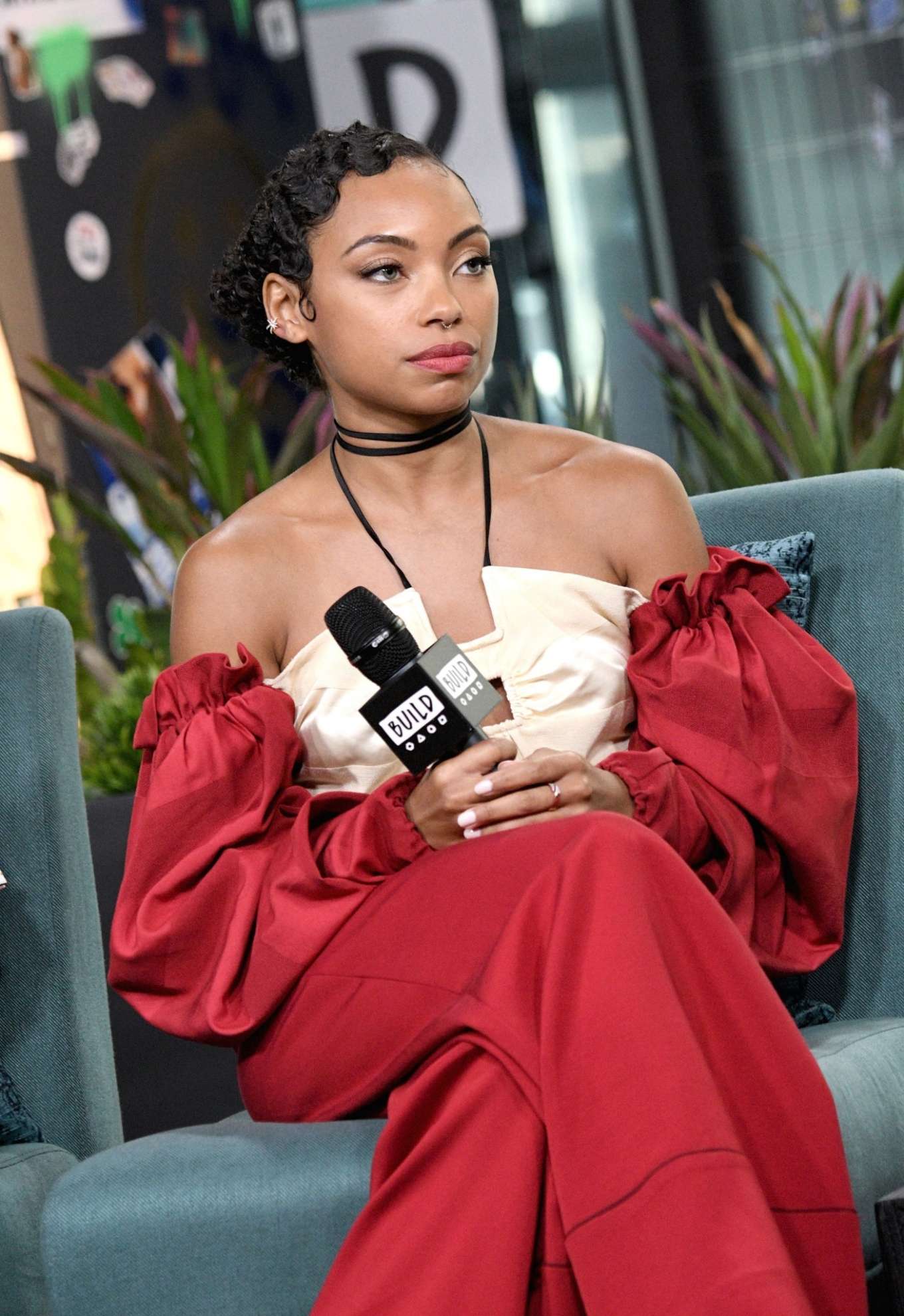 Logan Browning - Visits the Build Series to discuss Dear White People ...