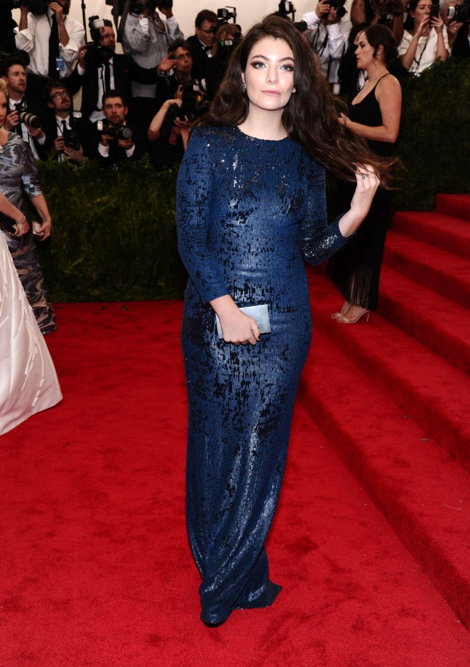 Lorde - 2015 Costume Institute Gala in NYC