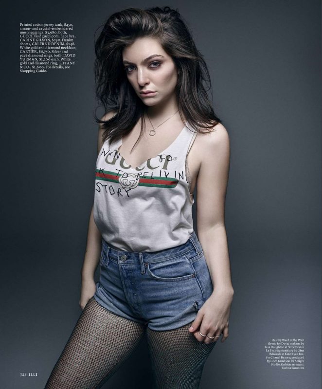 Lorde - Elle US Magazine (June 2017)