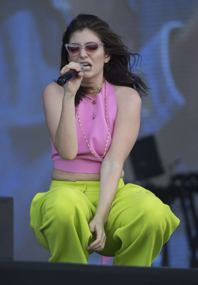 Lorde - Performs at Radio 1's Big Weekend in Hull