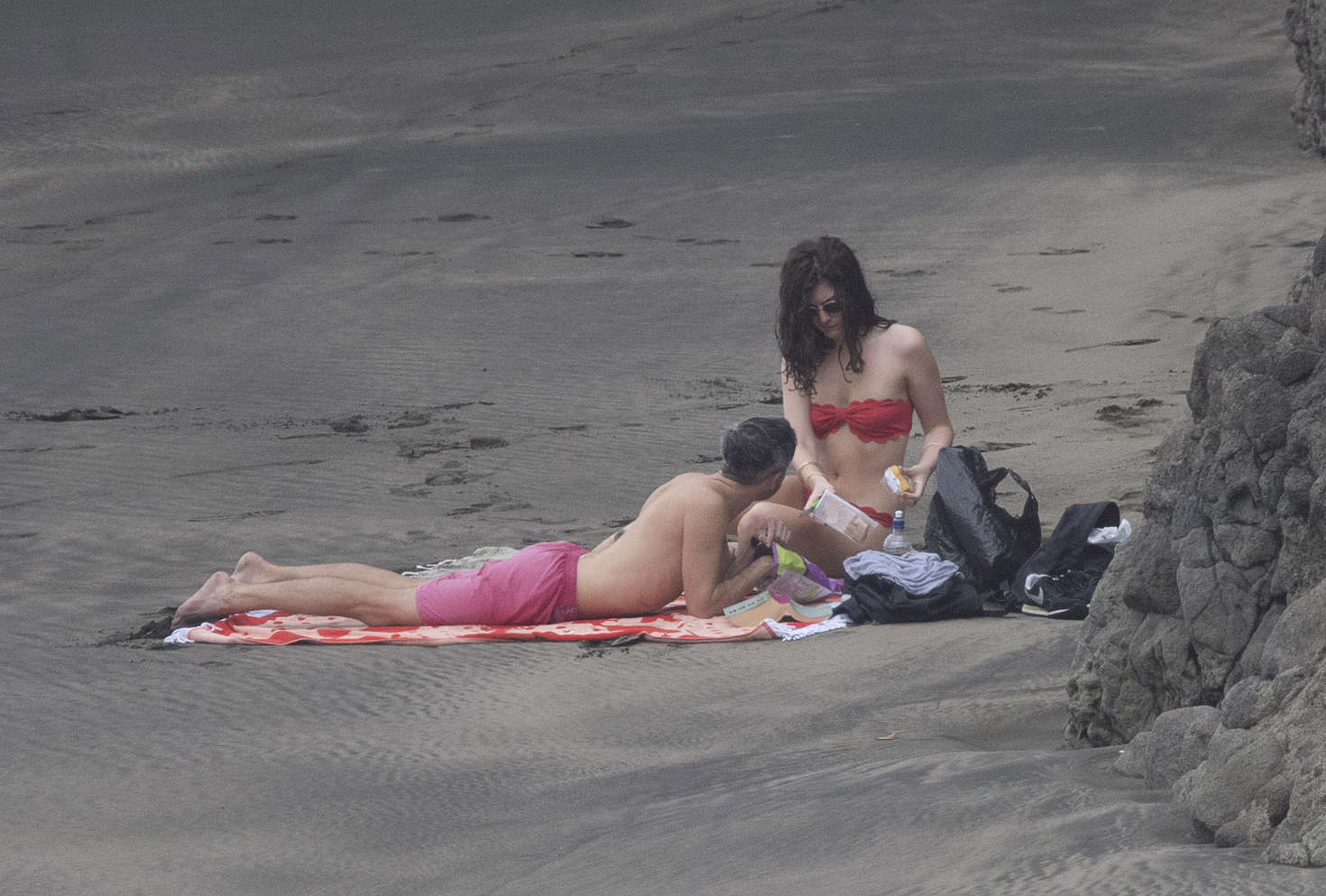 Lorde - Red Bikini Candids in New Zealand. 