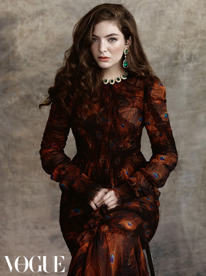 Lorde - Vogue Australia Magazine (July 2015)