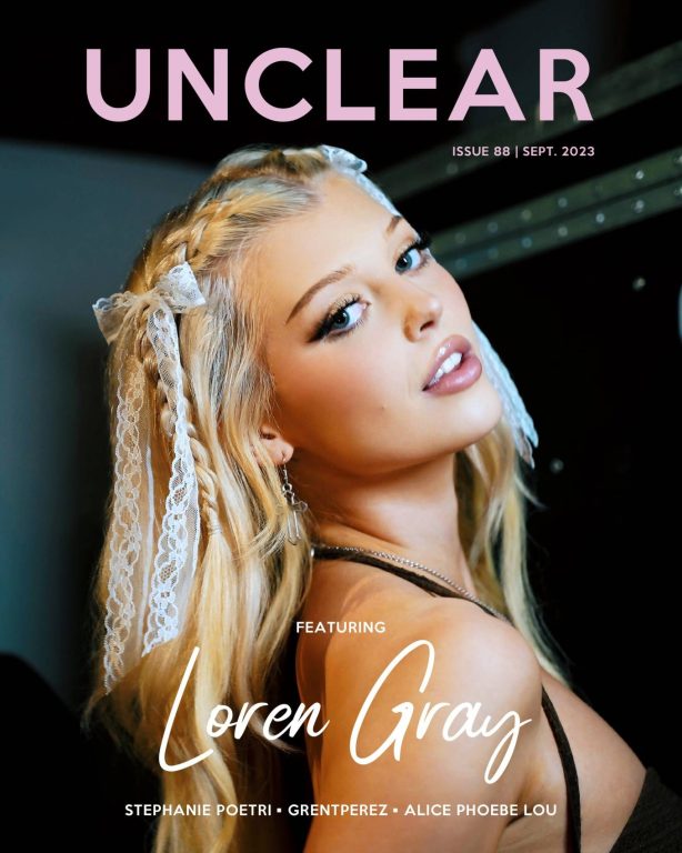 Loren Gray - Unclear Magazine (September 2023)