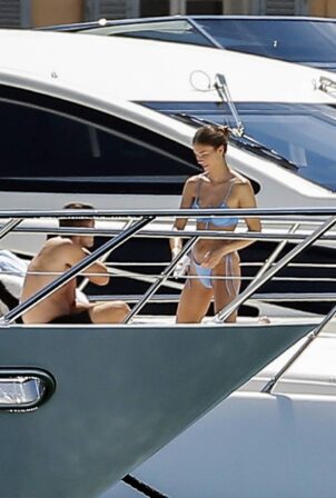 Lorena Rae - In a bikini on a luxury yacht in Saint-Tropez