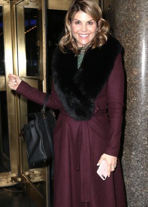 Lori Laughlin - Arriving at Today Show in New York City
