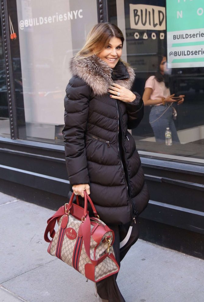 Lori Loughlin - Arriving at the Today Show in New York